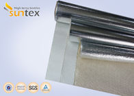 Fire Retardant Aluminized Glass Cloth Thermal Insulating Materials Of The Steam Heating Pipelines & Fire Suits