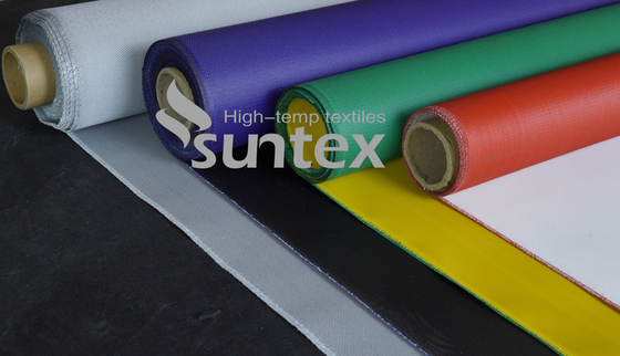 High Strength PU Coated Fiberglass Fabric For Fabric Expansion Joint