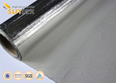 0.65mm Foil Aluminized Fiberglass Fabric Flame Resistant Fabric Fiber Glass Safety Apron