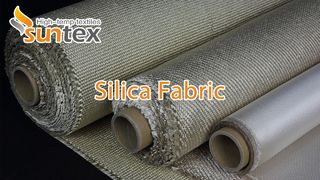 Tejido de sílice de alta pureza Suntex 1700 °C