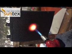 Tejidos de alta temperatura de fibra de grafito-fibra de vidrio