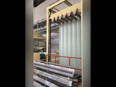 Fabricación de tela de fibra de vidrio