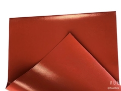 Tela de silicona ignífuga e impermeable Suntex roja