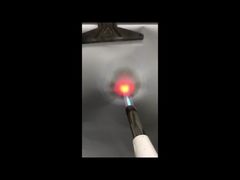 Ver demostración a prueba de calor ignífuga 850g/m2 de la tela revestida de la fibra de vidrio del silicón