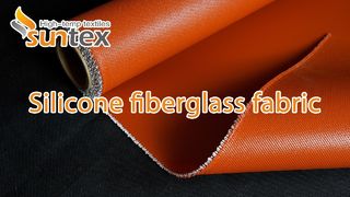 Tela de fibra de vidrio recubierta de silicona