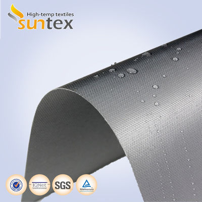 Removable Thermal Insulation Blanket Fabric: 0.4mm Silicone Coated Fiberglass