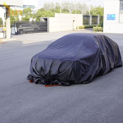 Gray EV Car Fire Blanket with 550℃/1000℃ Thermal Resistance for Oxygen Deprivation Fire Pit Mat