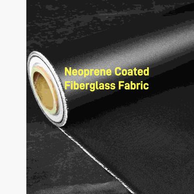 Heat Resistance Thermal Insulation Neoprene Coated Fiberglass Fabric