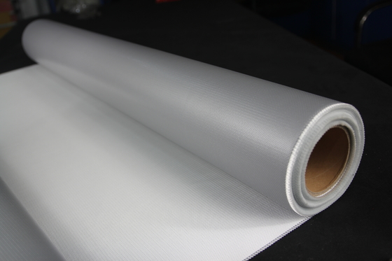 Weather Resistant Thermal Pipe Insulation Jacket Fibreglass Cloth Roll Silicone On Two Side Glass Fabric Textiles