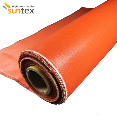 1. Heat-Resistant E-Glass Silicone-Coated Fiberglass Fabric (850g/m²)