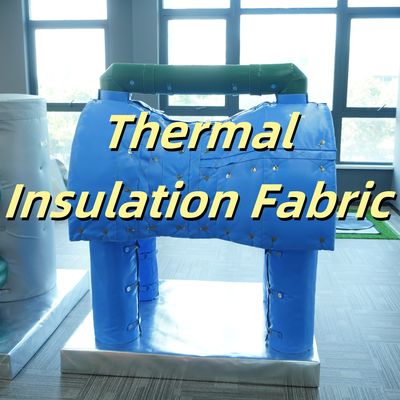 High-Temp Insulation Fabric 200-2000g/m² for Pipes & Reactors