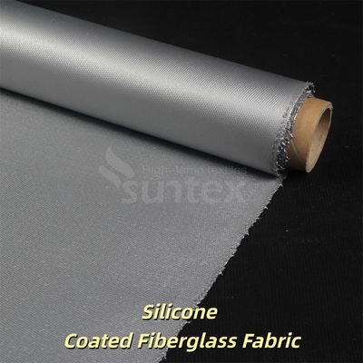 Water Repellent Anti-Aging Silicone Coated Fiberglass Fabric with Good Mechanical Properties for Industrial Use
