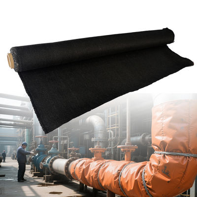 Fireproof Thermal Insulation Silicone Coated Fiberglass Fabric with 1 / 1.2 / 1.5 meter Width and 50 m / 100 m Roll Length