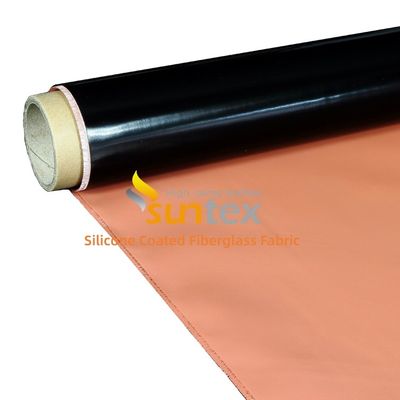 E-Glass Silicone Coated Fiberglass Fabric for Thermal Insulation and Safety in Cutting Process