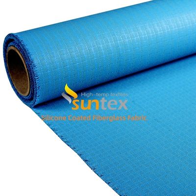 Corrosion Resistant Weatherproof Anti-Aging Silicone Coated Fiberglass Fabric for Heat Insulation