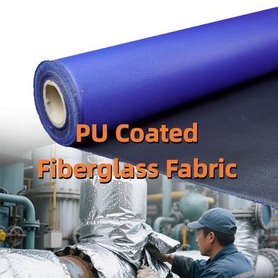 Durable 460 g/sqm 0.41 mm Fireproof Fiberglass Welding Blanket with High Temperature Resistance