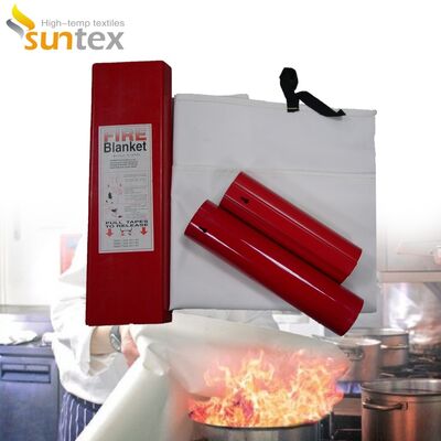 High Temperature Resistance Large Size Portable Fire Blanket for Emergency and Welding Protection