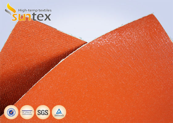 Fireproof Silicone Coated Fiberglass Fabric - High Temperature Resistant