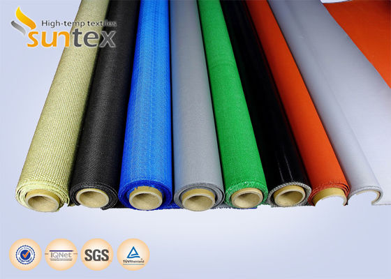 Silicone Coated Fiberglass Fabric Heat Resistant Fireproof Cloth