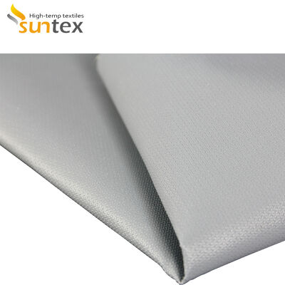 Silicone Coated Fiberglass Fabric Fireproof Heat Resistant 850g/m2