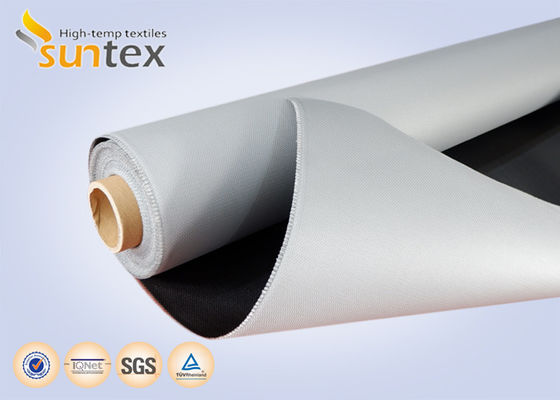 M0 Certified Fire Resistant PU Fiberglass Cloth 460gsm for Heat Protection