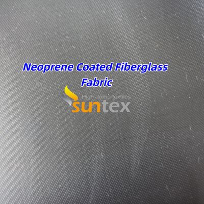 High Temperature Resistance Neoprene Coated Fiberglass Fabric for Chemical Resistant Flame Retardant Fire Blanket
