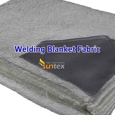 550°C Heat Resistant Acrylic Coated Fiberglass Welding Blanket with Customizable Sizes