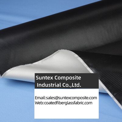 Double Sided Twill Woven High Temperature Resistant E-Glass Silicone Coated Fiberglass Fabric