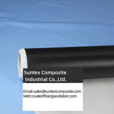 Fireproof High Temperature Resistance Silicone Coated Fiberglass Fabric with 4H Satin Weave for Welding Blankets & Fire Curtains