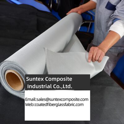Heat Resistant Fireproof High Strength Silicone Coated Fiberglass Fabric for Industrial Applications