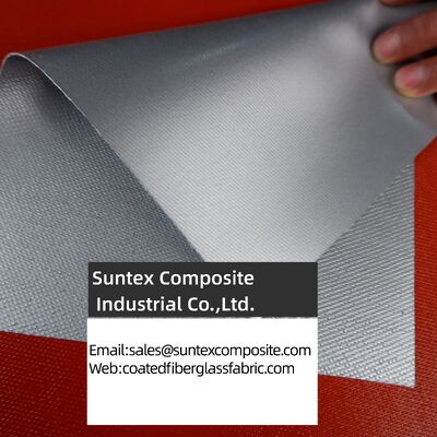 Custom Service Double Side Insulation High Temperature Resistant Silicone Coated Fiberglass Fabric