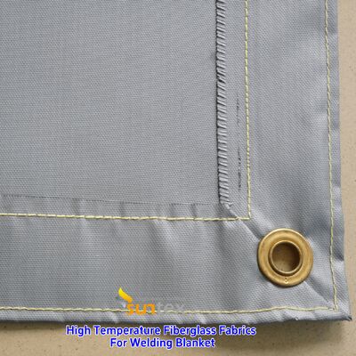 550°C Heat Resistant Acrylic Coated Welding Blanket with Customizable Sizes for Fire Protection
