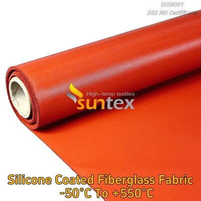  Waterproof and Fireproof Silicone Coated Fiberglass Fabric for Fire Pit Mat
