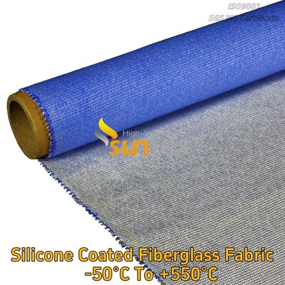 Suntex Heat Resistant C-Glass Fire Retardant Silicone Coated Silicone Rubber Coated Fiberglass Sheet/Fabric/Cloth