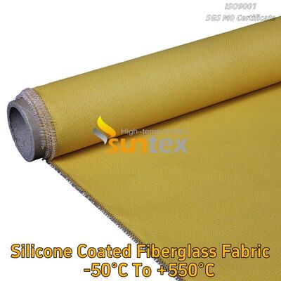 Low Price Wholesale Silicone Coated Fabric High Temperature Resistant Fireproof Fiberglass Cloth