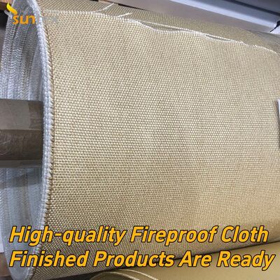 550C Temperature Resistance Heavy Weight Fiberglass Fabric for Thermal Insulation with Fire Resistance