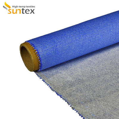 Fireproof Heat Resistant Silicone Coated Fiberglass Fabric 850g/m2 High Silica Fiberglass Cloth for Industrial Applications