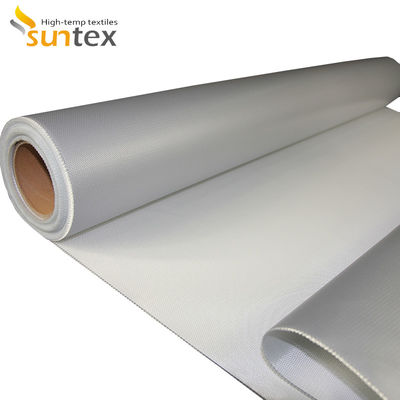High Temperature Resistant Fireproof Silicone Coated Fiberglass Fabric with Anti-tear Properties for Industrial Insulation