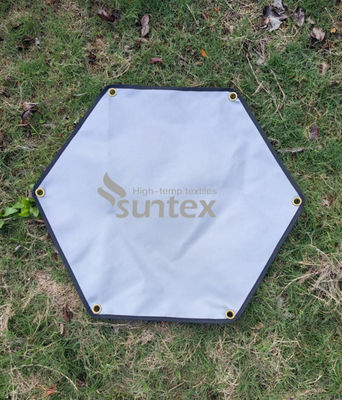 Heat Resistant Non-Stick Reusable PTFE BBQ Grill Mat for Outdoor Cooking and Baking