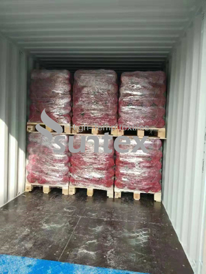 El elastómero de la goma de silicona cubrió las telas de la fibra de vidrio para las mantas de aislamiento desprendibles y las cortinas de soldadura