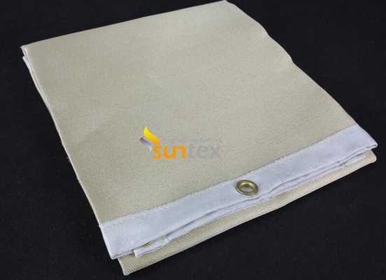 Manta del fuego de la soldadura de la fibra de vidrio de Suntex para las fábricas de productos químicos de soldadura de las gasolineras