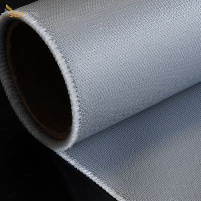 Tejido de fibra de vidrio recubierto de silicona resistente a la abrasión y la corrosión para soldadura