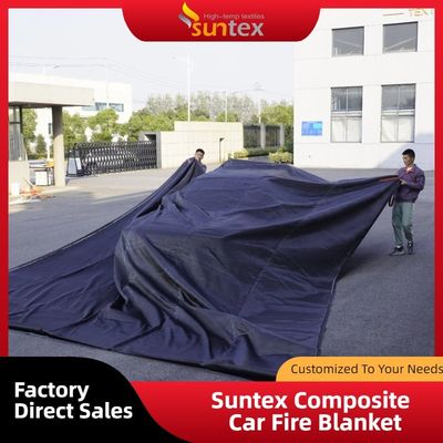 SUNTEX manta de fuego para automóviles El principal fabricante en China de textiles industriales de alta temperatura
