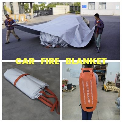 Resistencia térmica SUNTEX manta de incendio para automóviles en gris