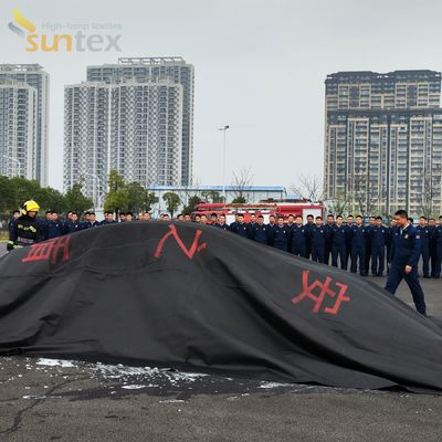 Cubiertas contra incendios para vehículos eléctricos con resistencia térmica de 550C/1000C