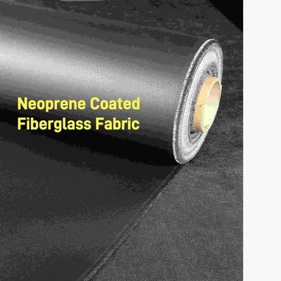 Tejido de fibra de vidrio recubierto de neopreno para mantas de fuego, mantas de soldadura, juntas de expansión