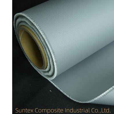 Tela de fibra de vidrio recubierta de silicona duradera E-Glass Resistencia a altas temperaturas Fibra de vidrio de silicona