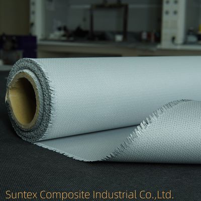 Tela de fibra de vidrio recubierta de silicona E-Glass para aislamiento térmico y calor, tela de fibra de vidrio recubierta de caucho de silicona