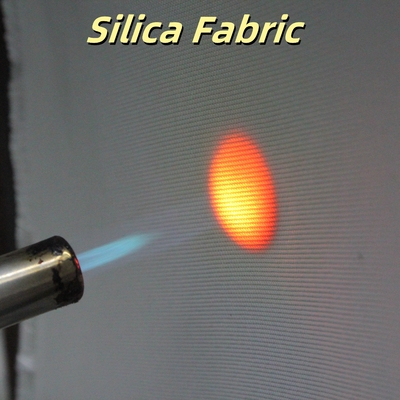 Tejido de fibra de vidrio recubierto de vermiculita 1200°C resistente al fuego 620g/m²