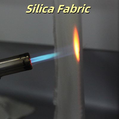 Tejido de fibra de vidrio recubierto con silicio de vermiculita 1200 °C manta de soldadura